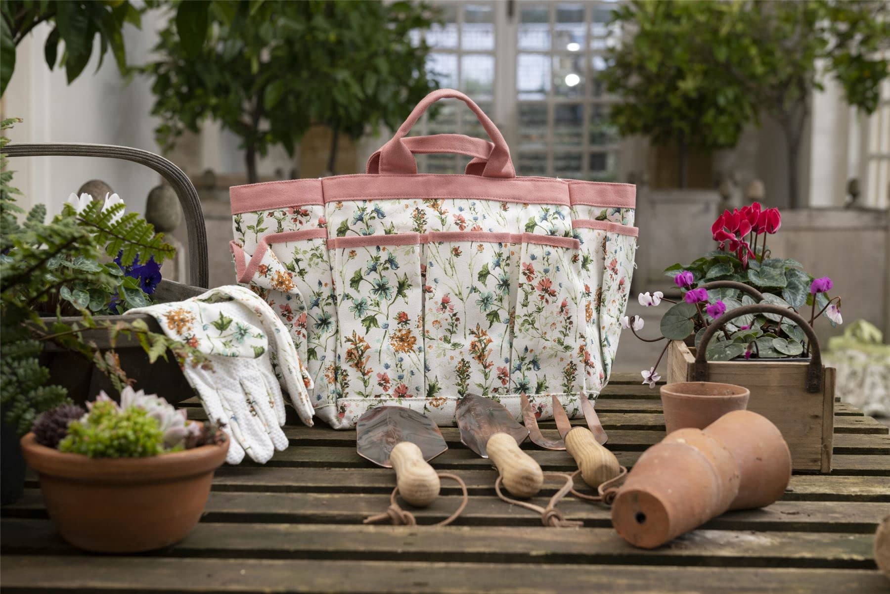 Amazon.co.jp: Laura Ashley ガーデニングツールバッグ&ガーデン